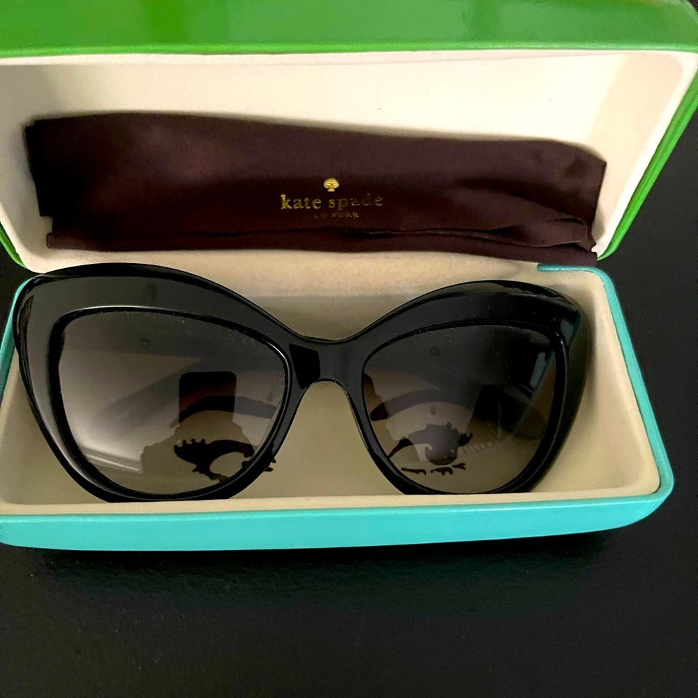 Kate Spade Elegant Black Sunglasses